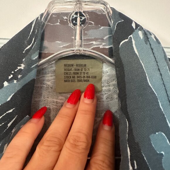 ART OF UNIFORMITY - CUSTOM PAINTED MILITARY JACKET - SIZE M - Picture 4 of 5